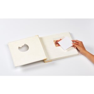 Dětské album Walther Bambini 28x25 cm 60 bílých stran s plátěným hřbetem vzhled