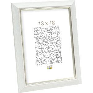 Plastový rám S42JD 18x24 cm bílý