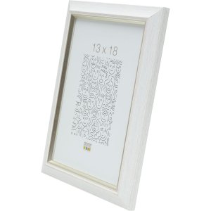 Plastový rám S42JD 18x24 cm bílý