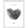 Dřevěný rám S54S bílý 10,0 x20,0 cm