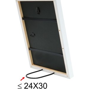 Rámeček na obraz zeleno-bílé dřevo 10,0 x15,0 cm S43AL