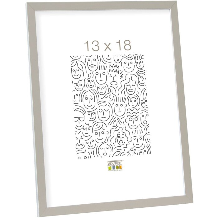 Rámeček na obraz šedobílé dřevo 15,0 x20,0 cm S43AL
