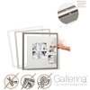 Plastová galerie Gallerina S41V 40x70 cm bílá struktura