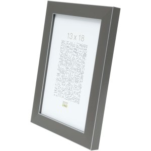 Plastový rám Deknudt S41VK7 šedý 20x28 cm