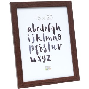 Dřevěný rám Deknudt MDF S44C tmavě hnědý 40x60 cm