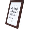 Dřevěný rám Deknudt MDF S44C tmavě hnědý 40x60 cm