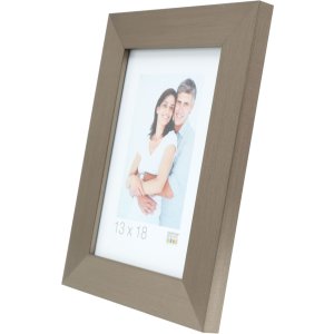Plastový rám Deknudt S42P stříbrný 15x15 cm