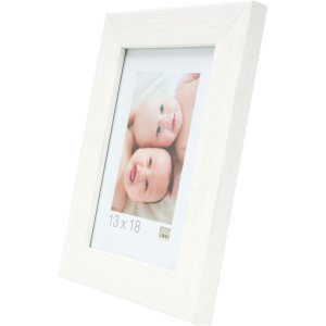 Plastový rám Deknudt S42P bílý 13x13 cm