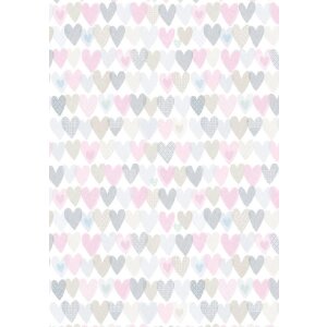Papier 70x100 cm Herzen