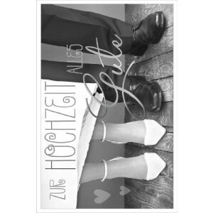 Artebene Karte Hochzeit Brautpaar