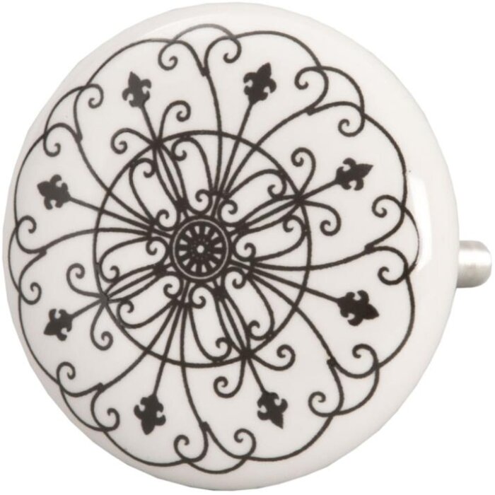 Vzor černý (61878)