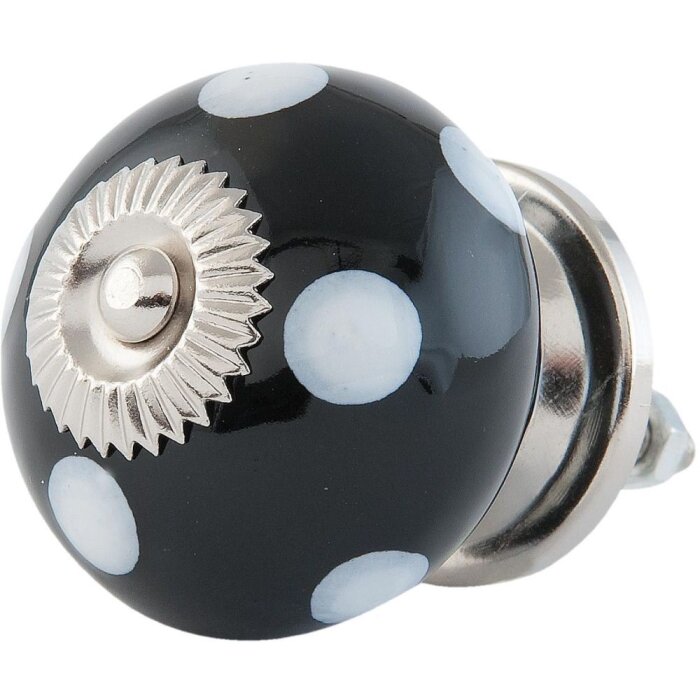 Tečky černé bílé (63495)