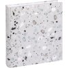 Walther fotoalbum Terrazzo Stone 30x30 cm 60 stran sklovina CD archiv